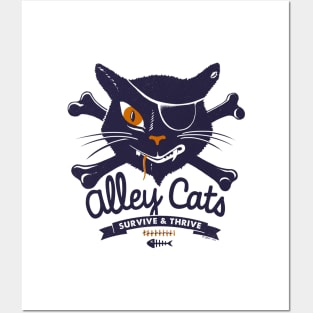 Alley Cats Posters and Art